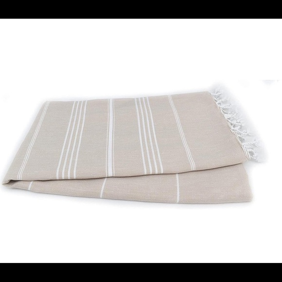Aysesa Other - Turkish Cotton Beach Towel XL W/ pocket Quick Dry